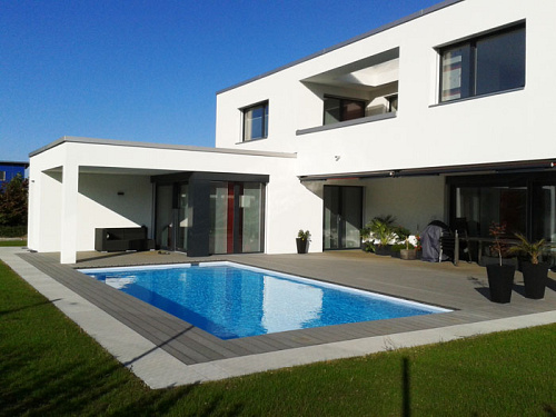 Aussenansicht Pool